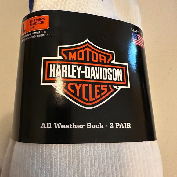 Harley-Davidson 2-pack calf socks #01 - Picture 6 of 6